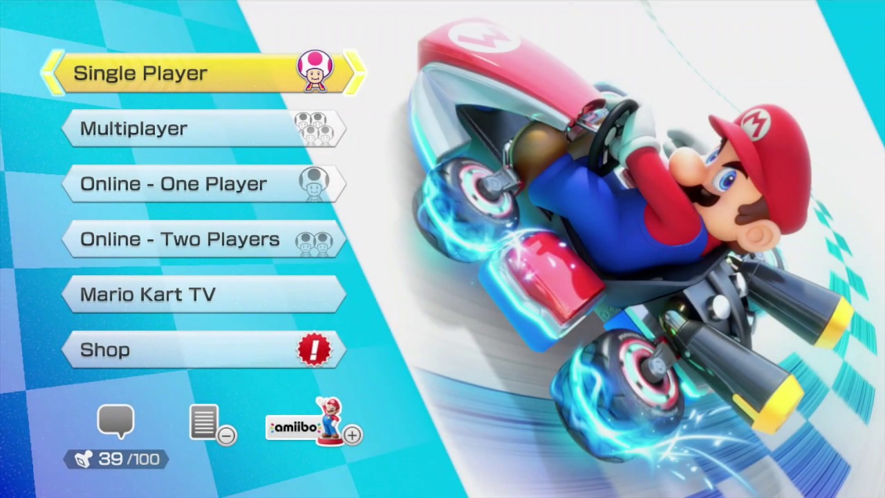 MARIO KART 8 Grand Prix - Shell Cup 50cc - Peach - Monster