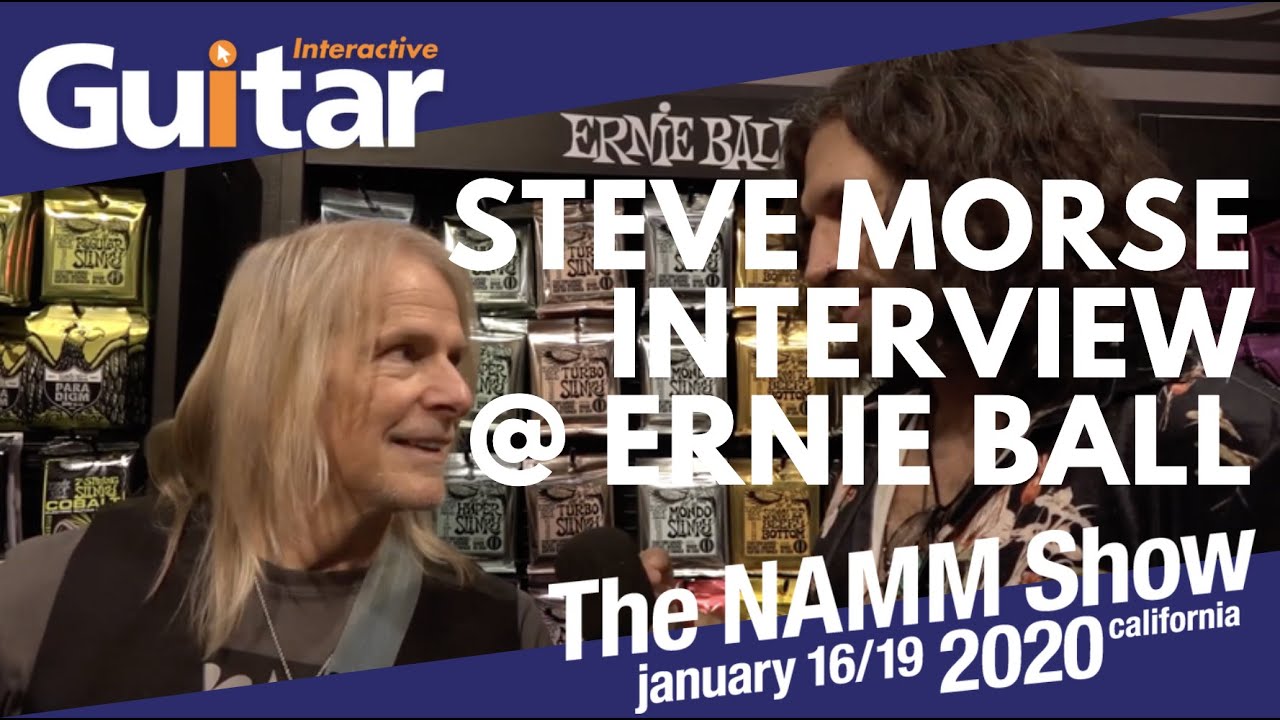 NAMM 2020 | Steve Morse Interview & Ernie Ball Booth Walkthrough
