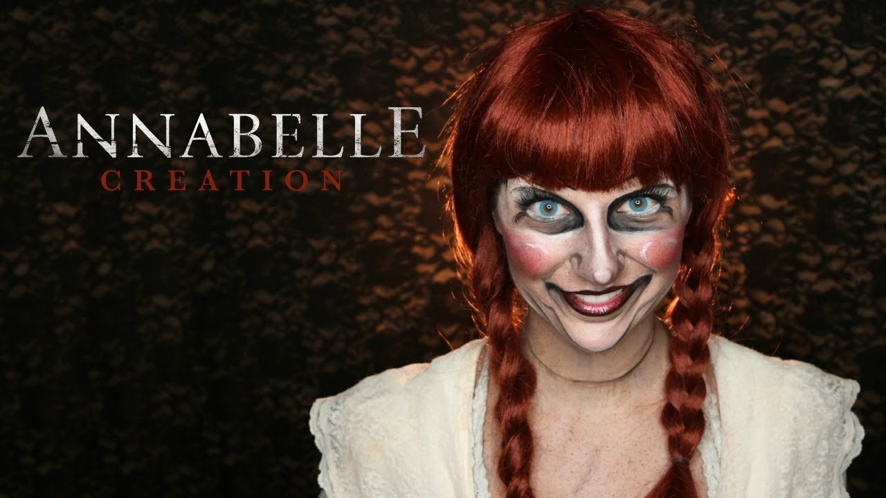 Annabelle Makeup Tutorial | Halloween 2017 | Madalyn Cline