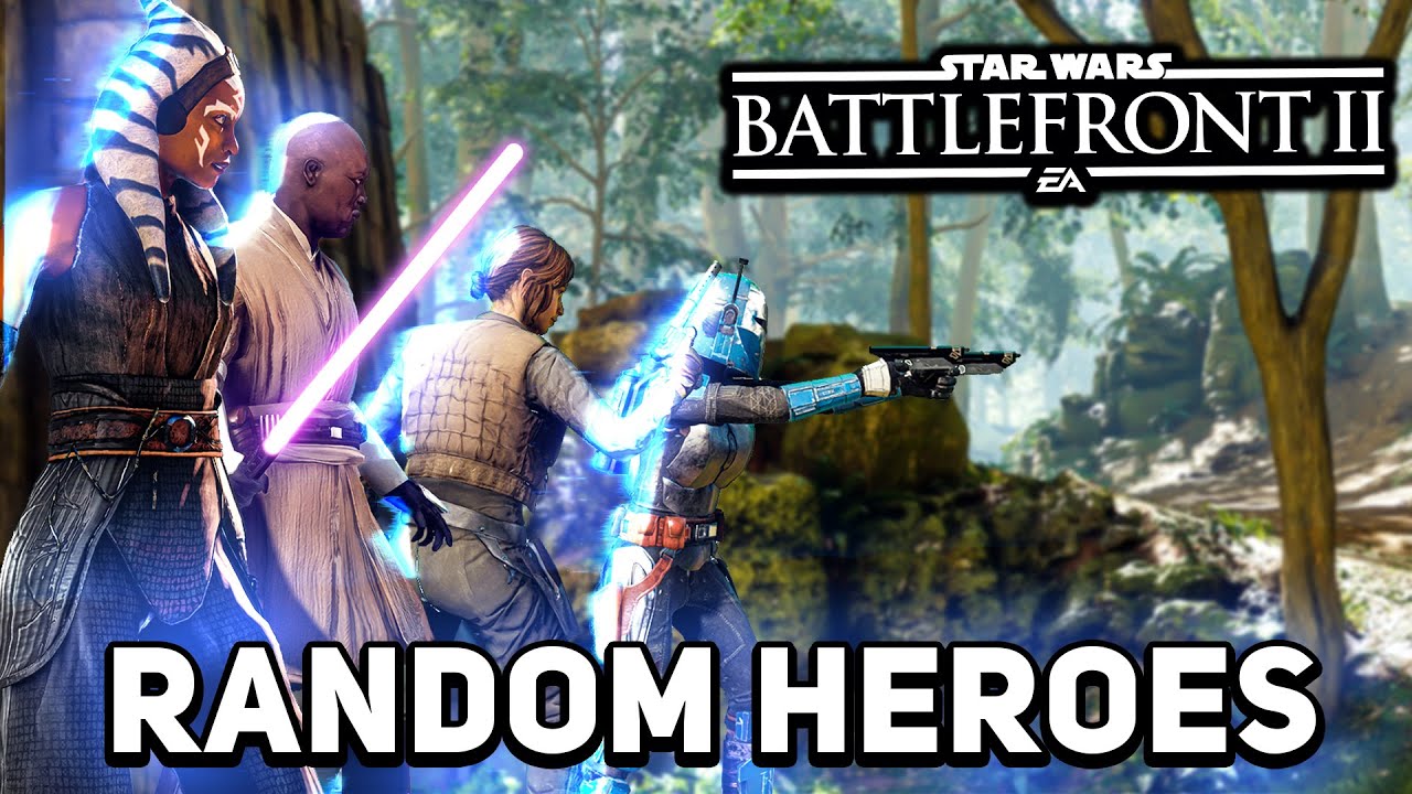 Battlefront 2022: дуэли 1 на 1. Но если я проиграю, то перейду на СЛУЧАЙНОГО героя! (Battlefront 2)