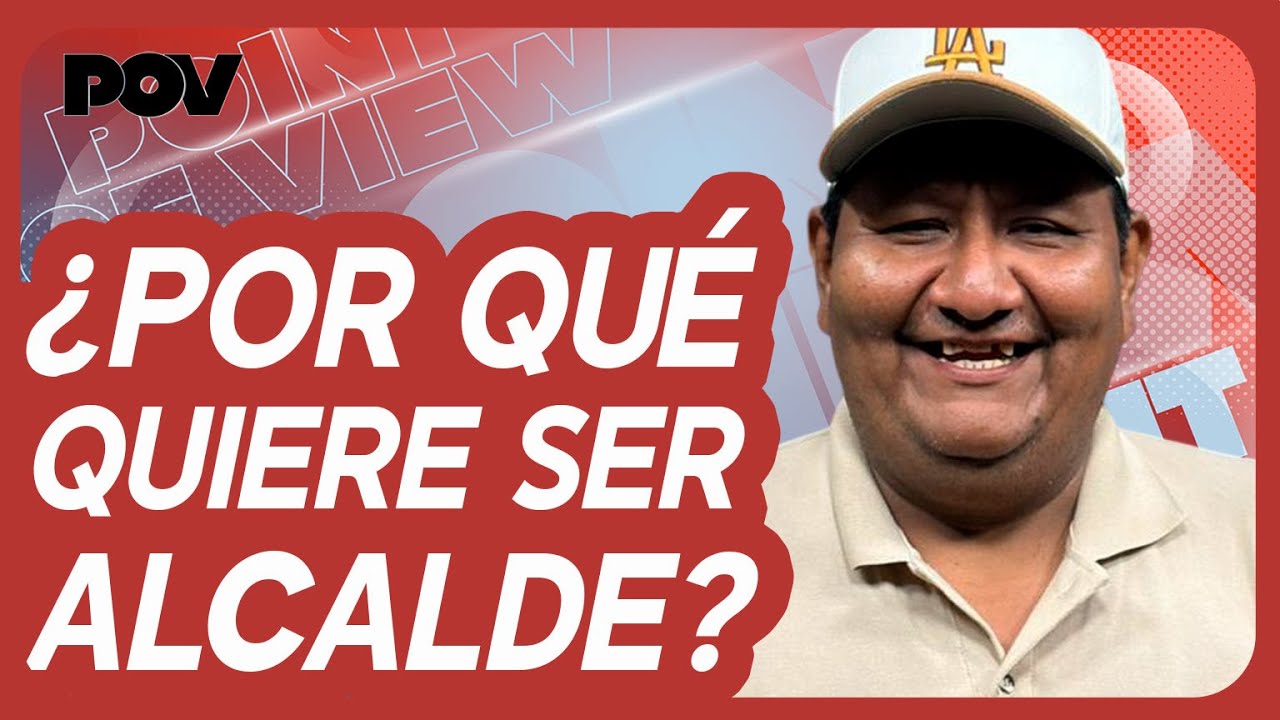 ALFREDO SOLARES: ¿POR QUÉ QUIERE SER ALCALDE DE SANTA CRUZ?