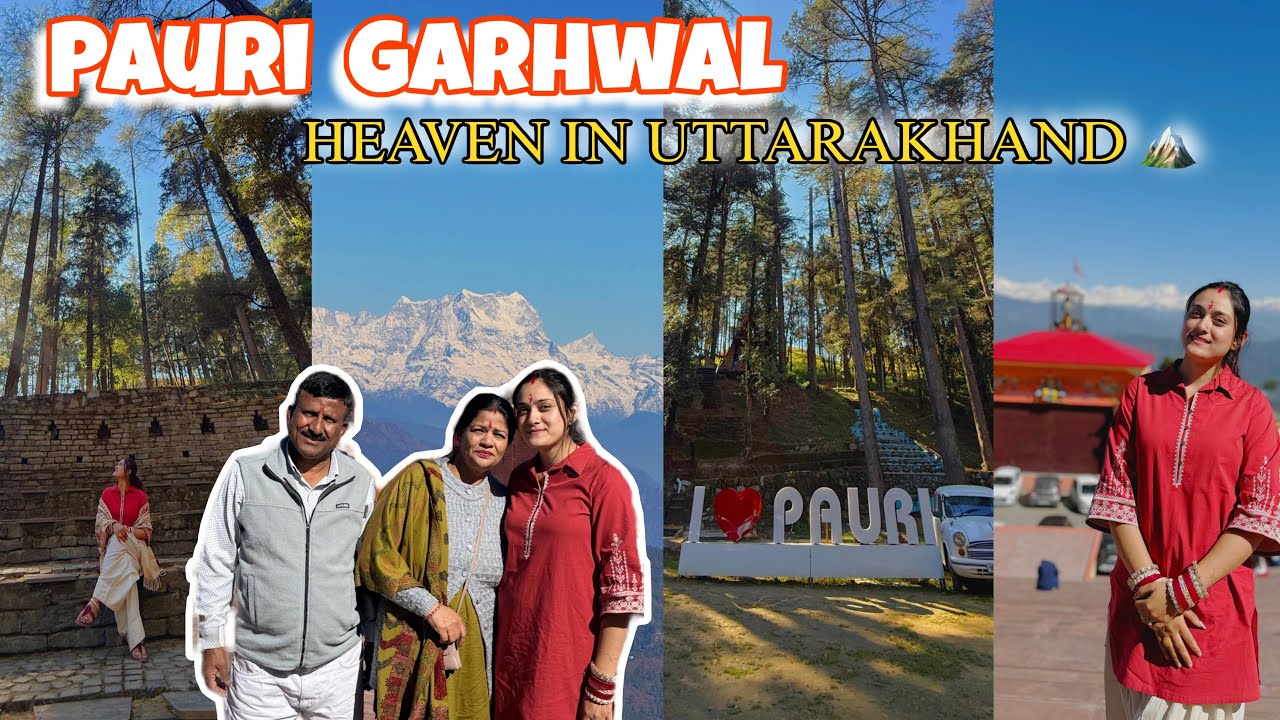 Pauri Garhwal Mein Ek Khoobsurat Din 🏔️| Exploring Pauri,Kandoliya,Mouri Mela Tamlag Gaon 