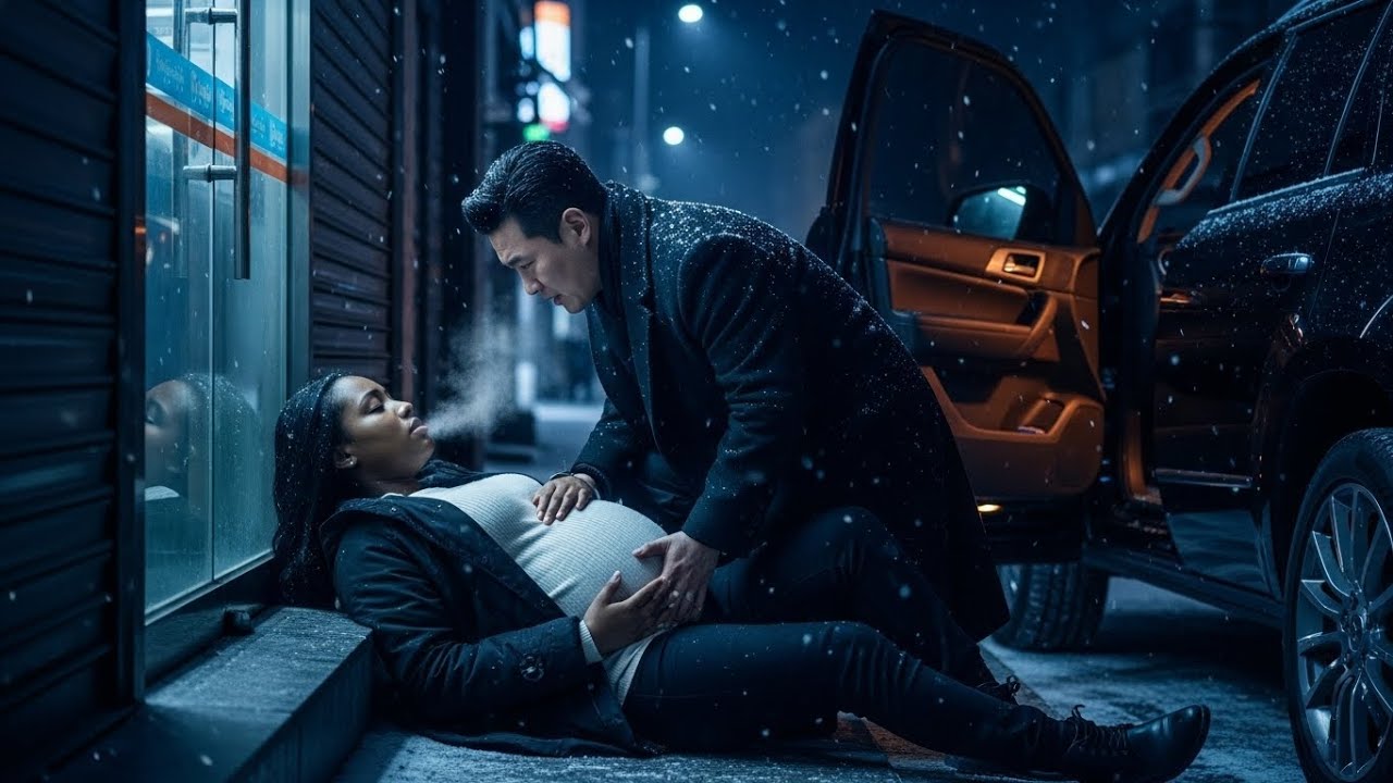 Inlaw Threw Pregnant Black Lady Out on New Year's Night—Then a Korean Mafia Boss Change her …