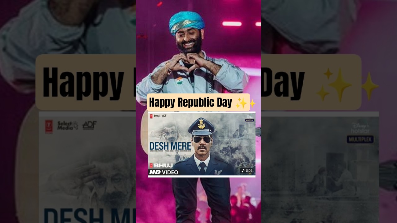 Arijit Singh Top 5 Desh Bhagti Gaane 🎶 Happy Republic Day ✨
