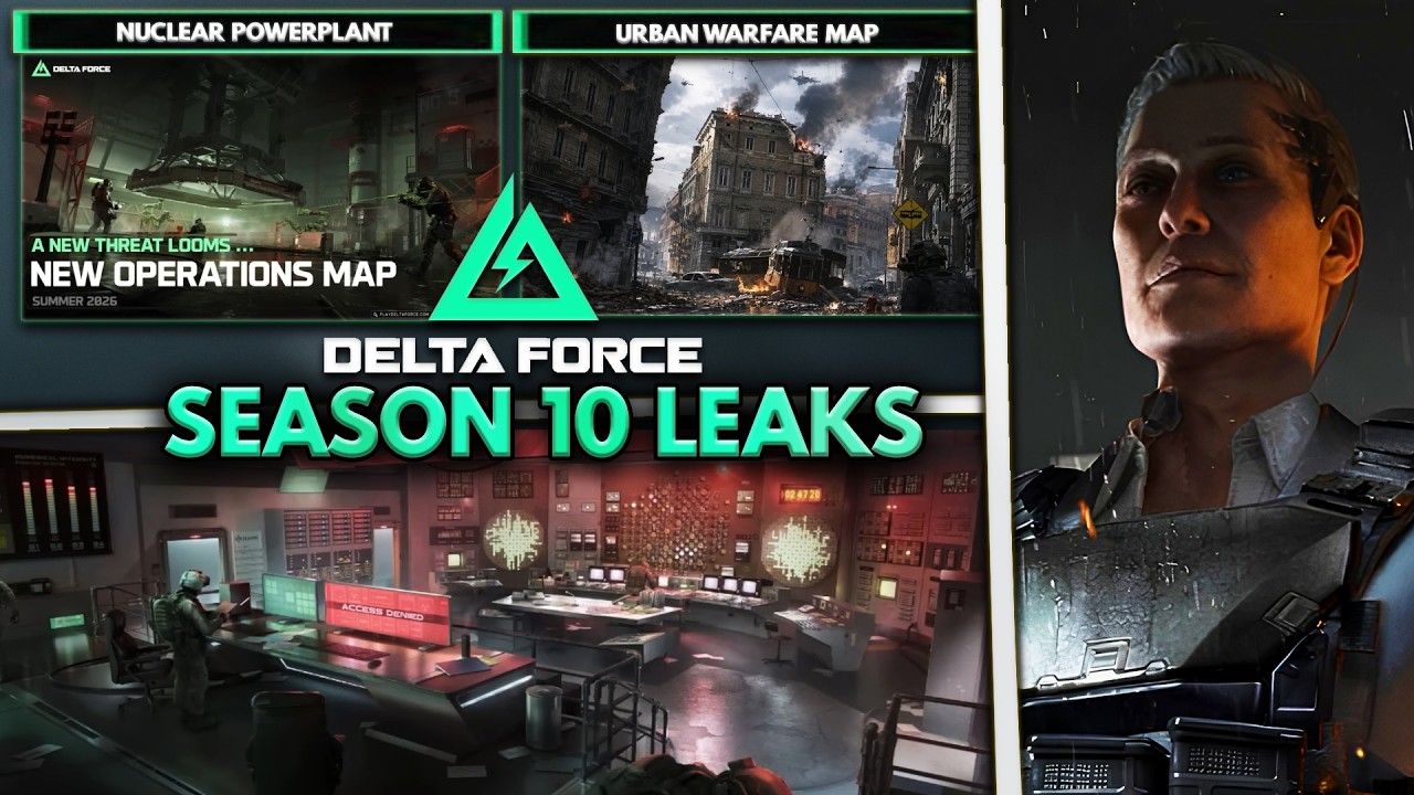 Delta Force Season 10 Leaks: Nuclear Power Plant, Urban Warfare Map, New Boss Mode & More