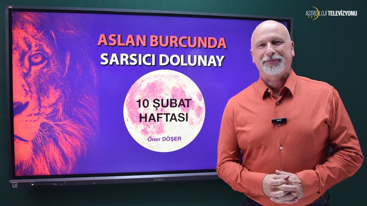 ASLAN BURCUNDA SARSICI DOLUNAY - Öner DÖŞER