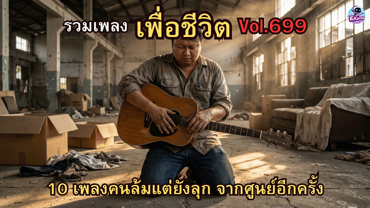 รวมเพลงเพื่อชีวิต Vol.699 💔💰 เริ่มต้นใหม่หลังสูญเสีย | 10 เพลงคนล้มแต่ยังลุก จากศูนย์อีกครั้ง (2026)