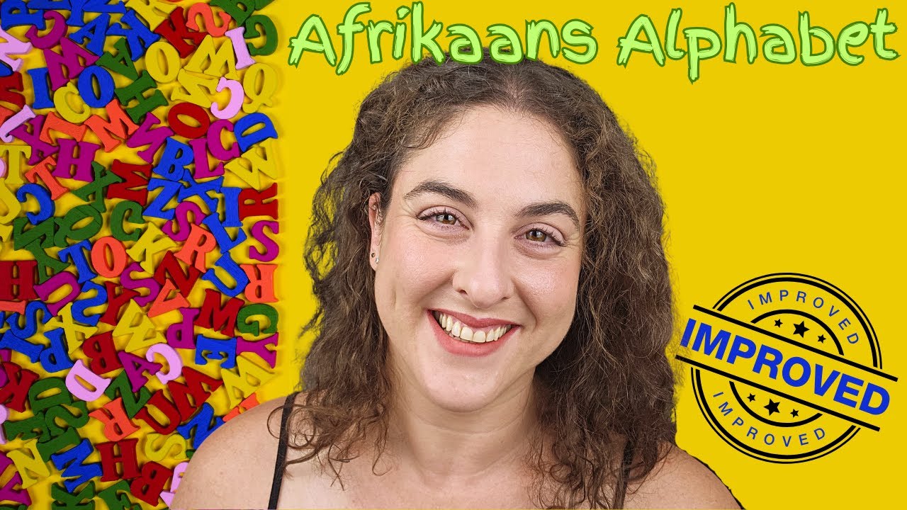Master the Pronunciation of the Afrikaans Alphabet with the BEST video ever!
