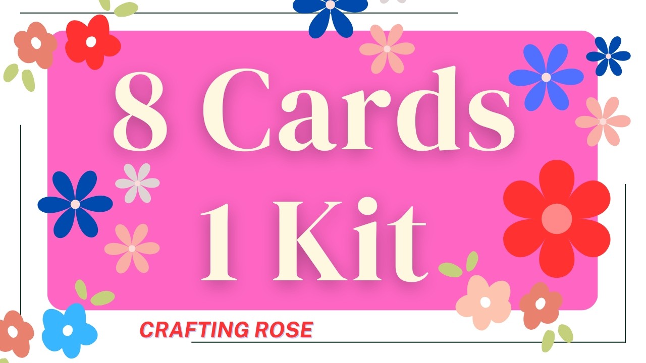 New Card Kit by Colorplay Cherish #8cards1kit