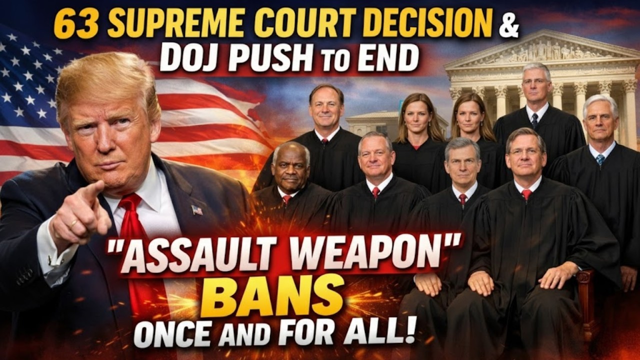 BREAKING NOW! 6-3 Supreme Court Decision & DOJ Push to End 