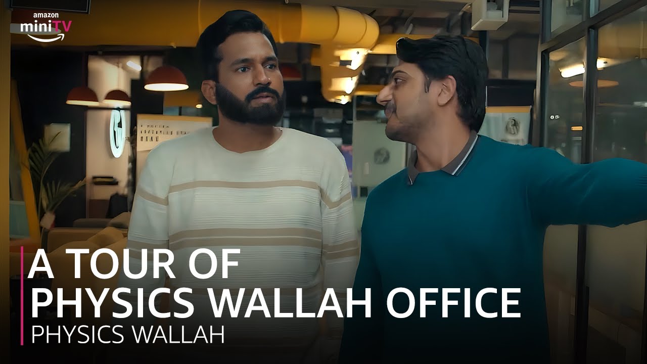Inside the World of Physics Wallah Office | Shriidhar Dubey | Physics Wallah | Amazon miniTV