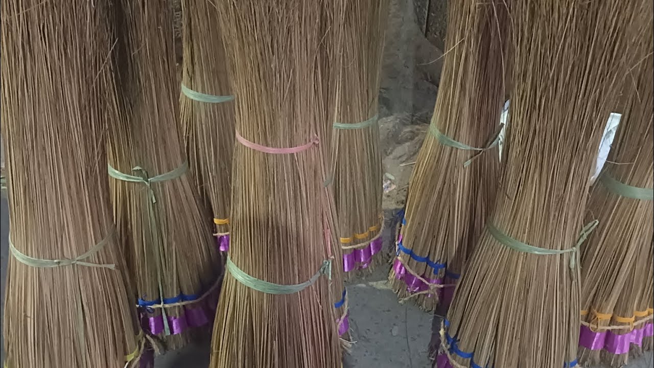 only profit business coconut broom only in 24rs wholesale rate par milenge jhadoo#viral  #trending
