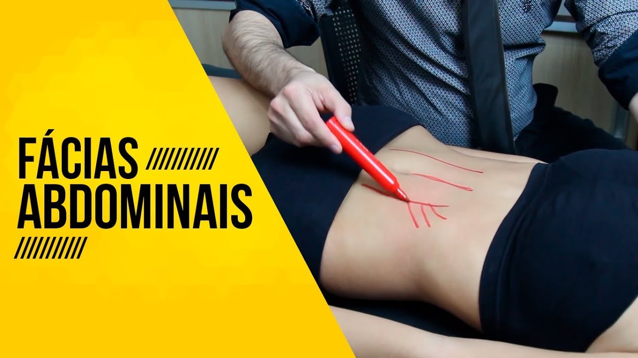 Fáscias Abdominais - VEJA EM TEMPO REAL