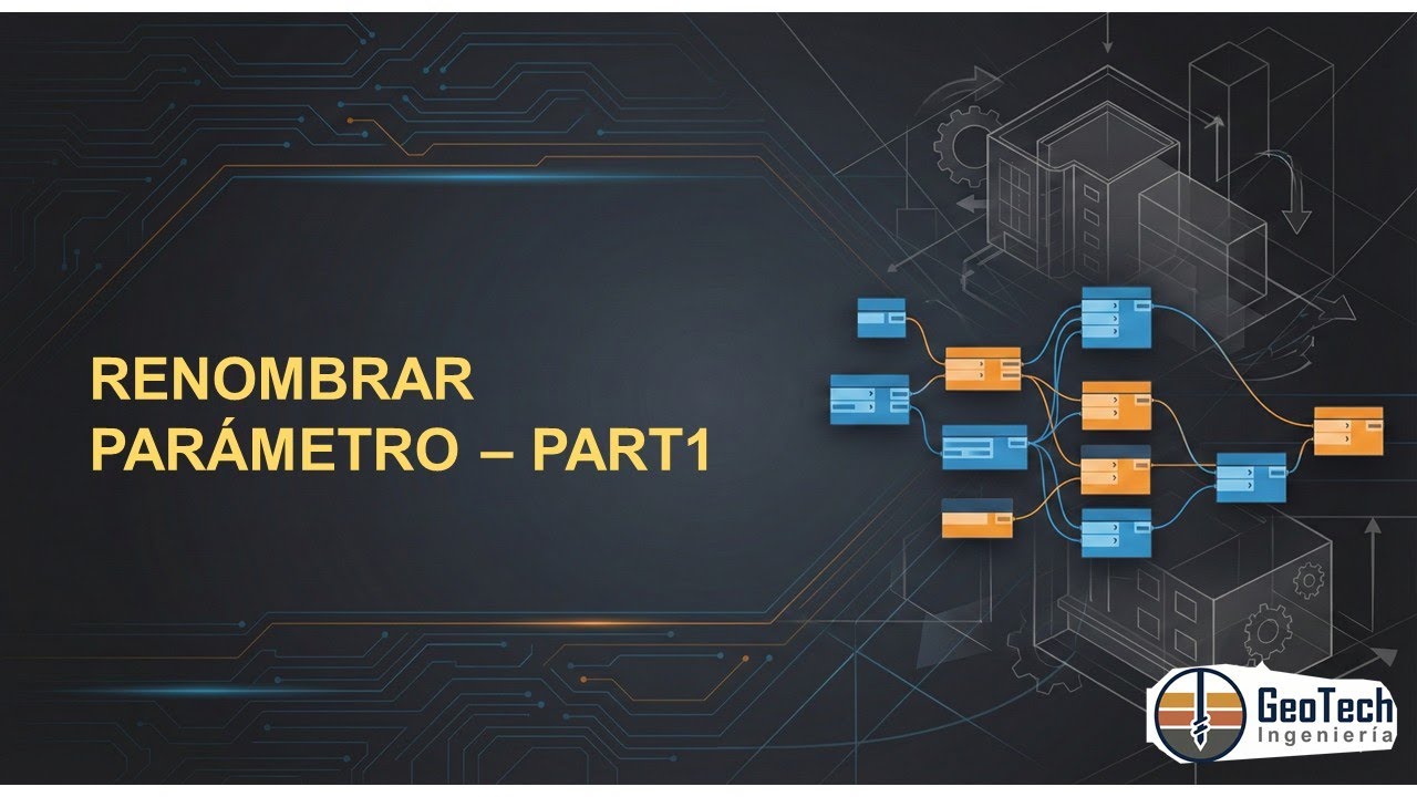 Dynamo para Revit - Renombrar parámetro / primera parte (Clase No.16)