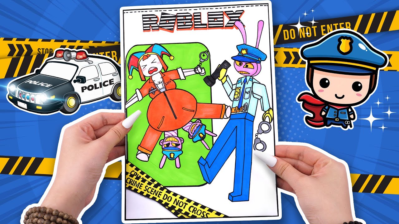 🎪Paper DIY 🎪 Jax Police Rescued Pregnant Wife Pomni | Pregnant Outfit Blind Bag ASMR |DIGITAL CIRCUS