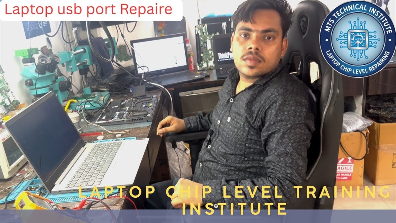 USB पोर्ट कैसे रिपेयर करे । How to Repair USB Ports without schematic 