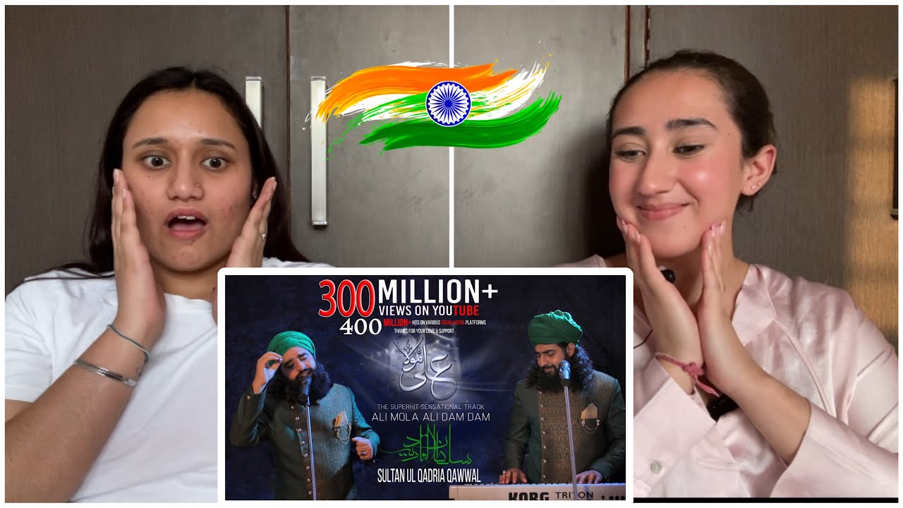 Indian Reaction on ALI MOLA ALI DAM DAM | Official Full Track | Remix | | Sultan Ul Qadria Qawwal
