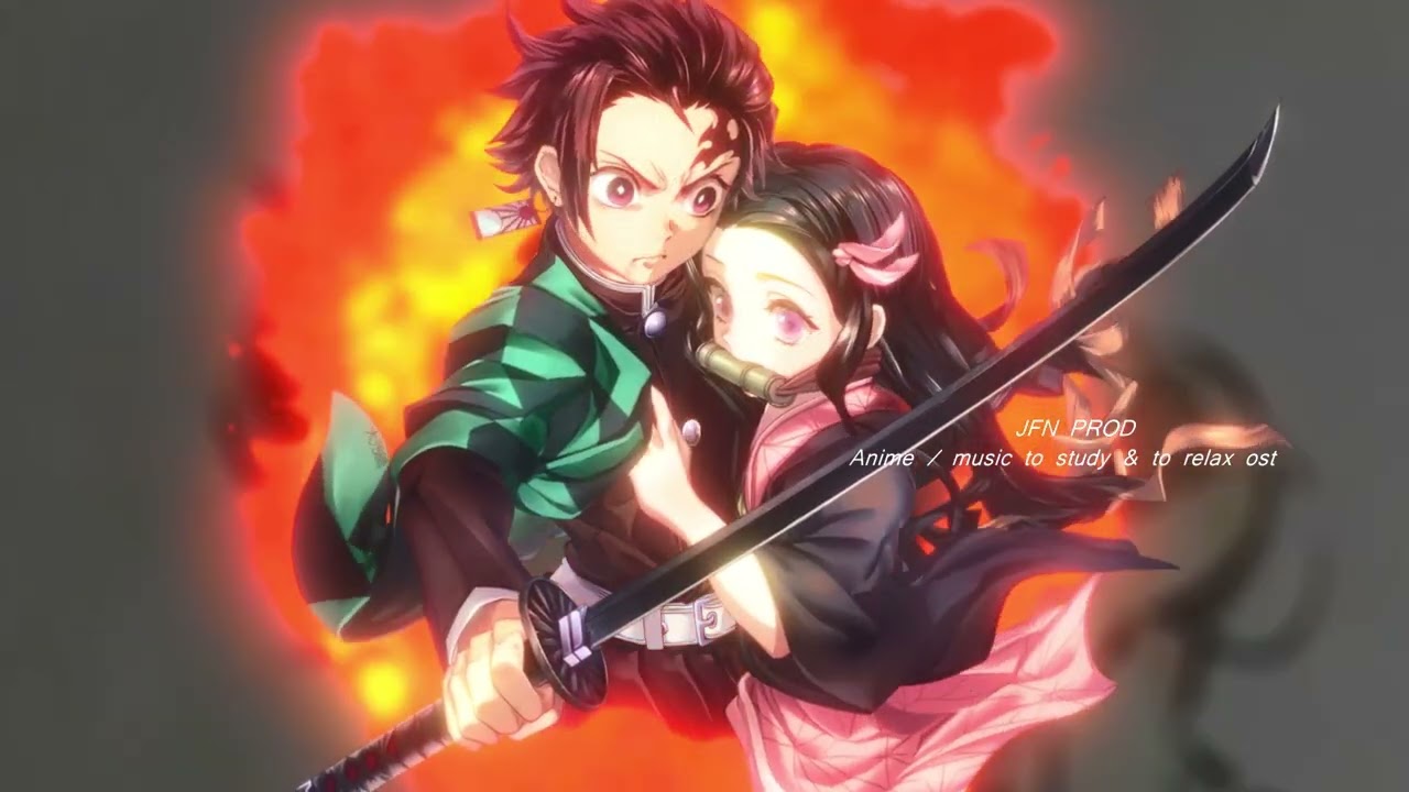 Tanjiro and Nezuko’s sibling bond for peaceful studying 🌙 | Demon Slayer Study Music