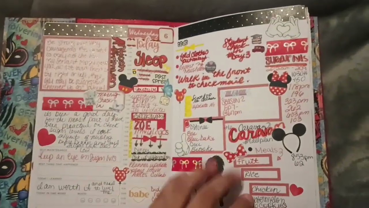 Wolverine Passion Planner Daily August Flip through 