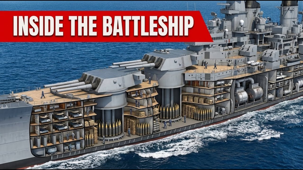 Inside the Biggest Battleships in The US Navy