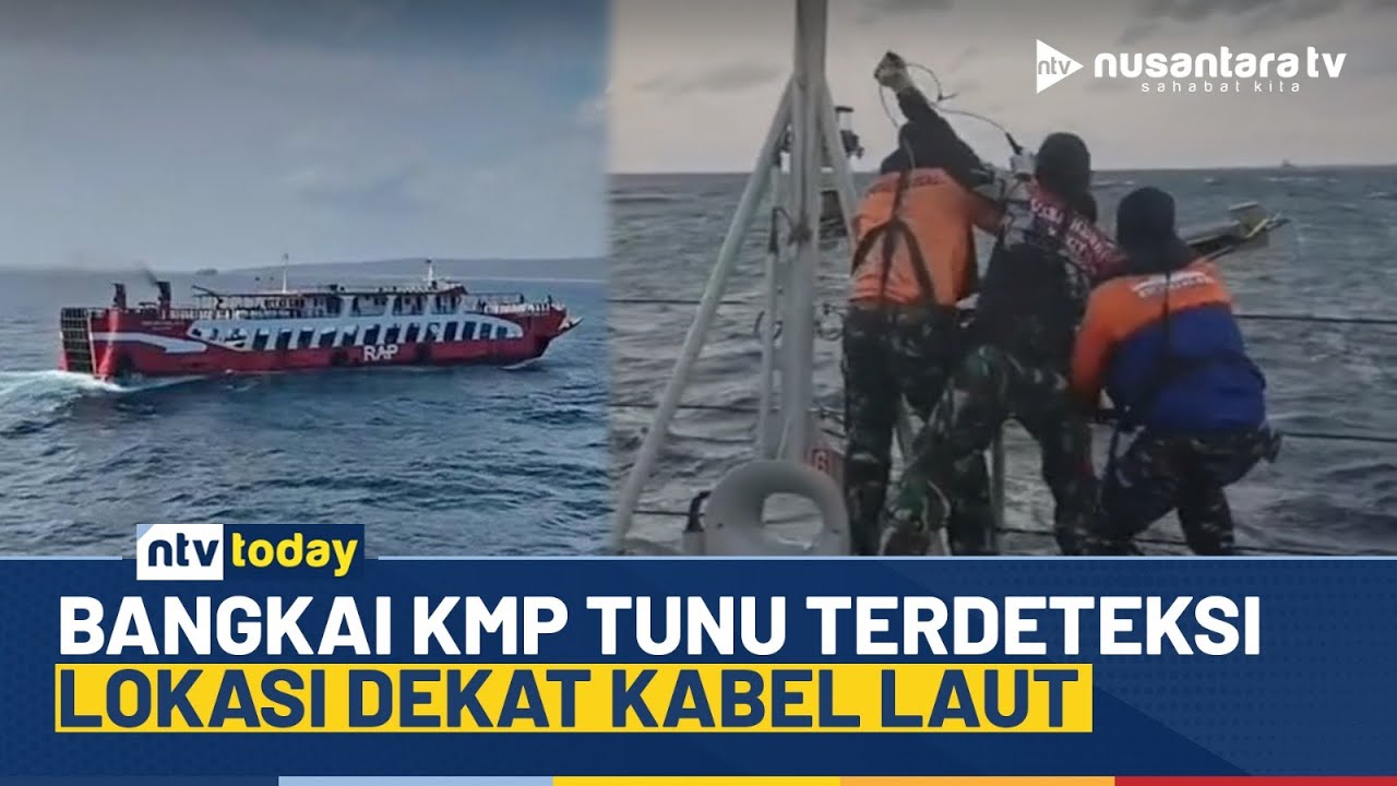 Terekam Kamera! Tim SAR Temukan Bangkai KMP Tunu Pratama di Kedalaman 49 Meter | NTV TODAY