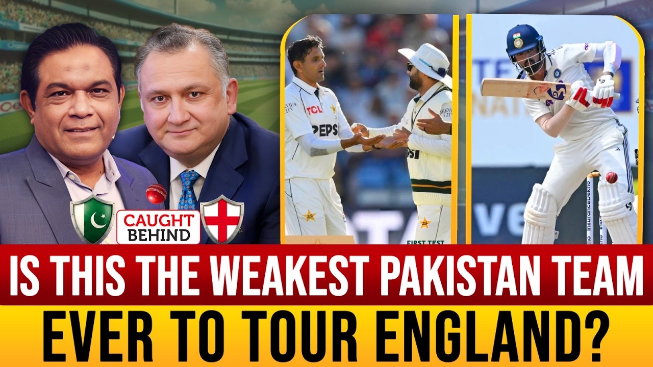 Is This The Weakest Pakistan Team Ever To Tour England? | India Decimates Sri Lanka | Caught Behind