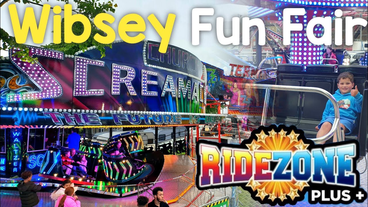 Wibsey Fun Fair Bradford | Ride Zone Plus | W. Marshalls Funfair Vlog June 2021