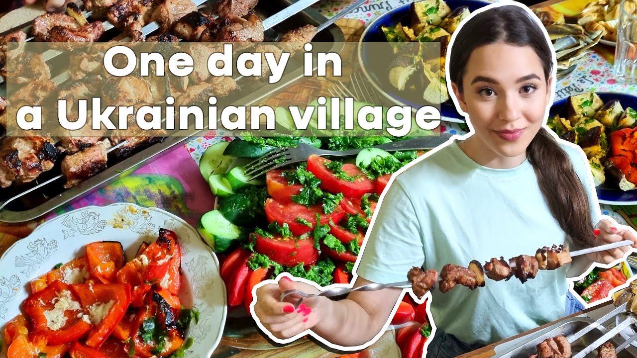 One day in a UKRAINIAN VILLAGE DURING THE WAR 2022