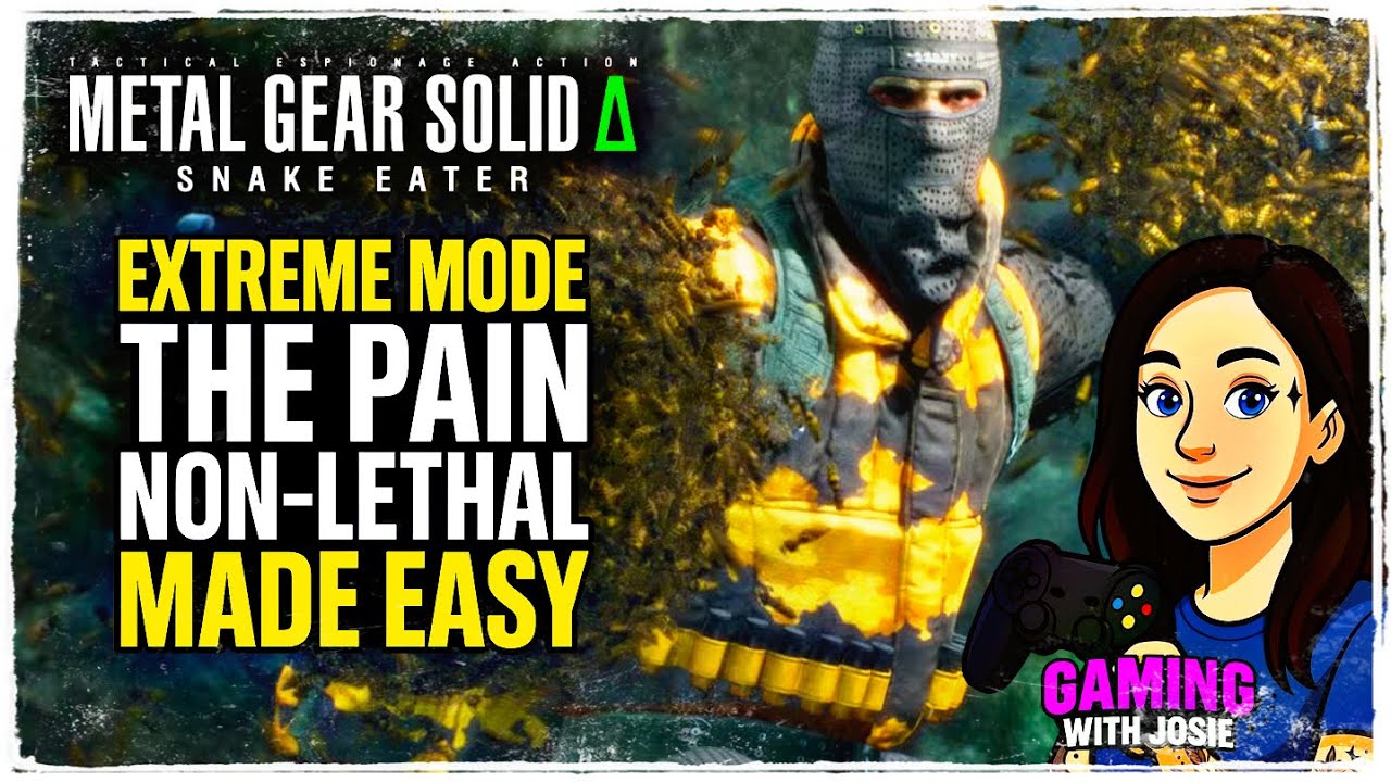 The Pain Extreme Boss Fight (Non-Lethal Guide) | MGS Delta Snake Eater