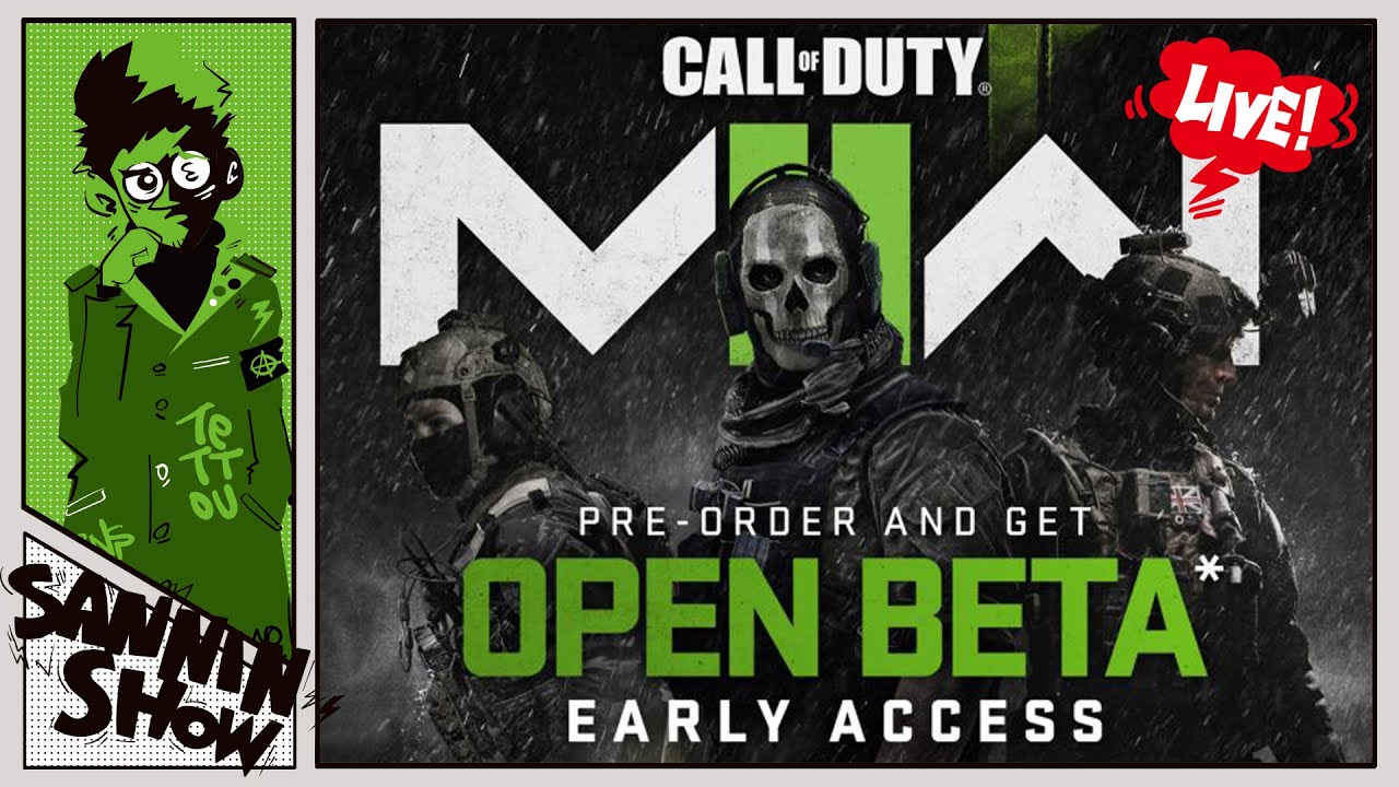 CoD：MW2のベータ版をやる男たち。 視点：鉄塔＋弟者＋おついち＋ドンピシャ＋ぺちゃんこ【CoD：MW2】