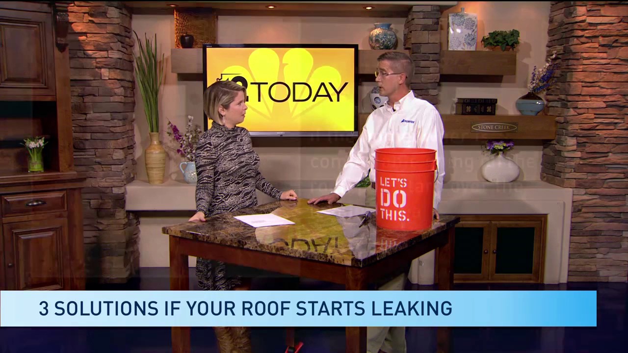 SUNVEK - 3 solutions for a leaking roof - 4.10.16