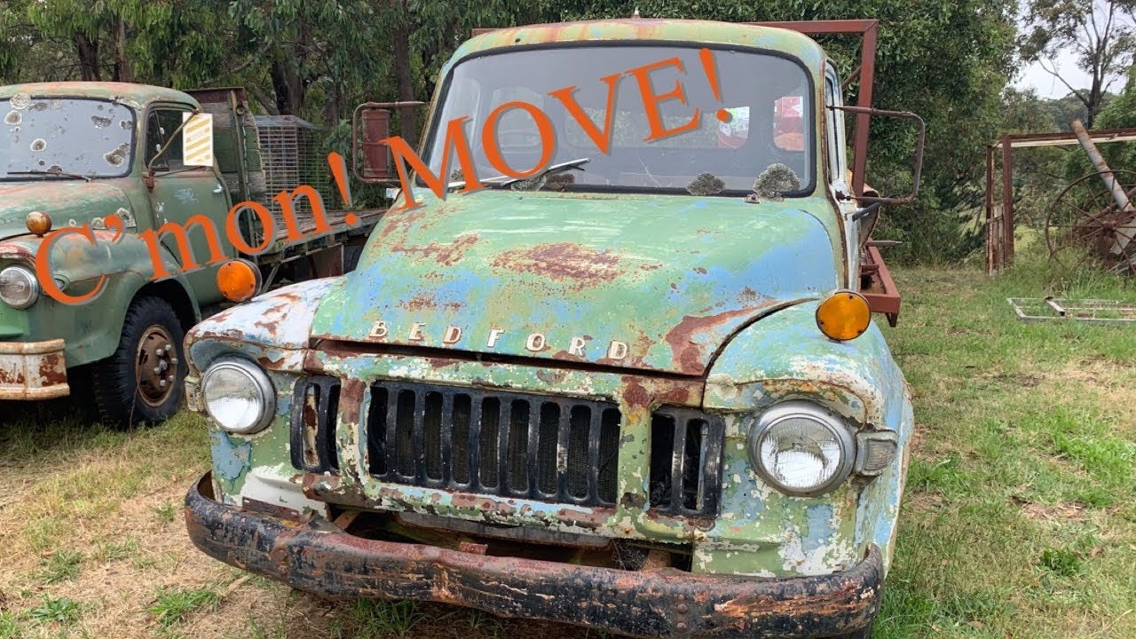 Will this 1962 Tj Bedford Truck move?
