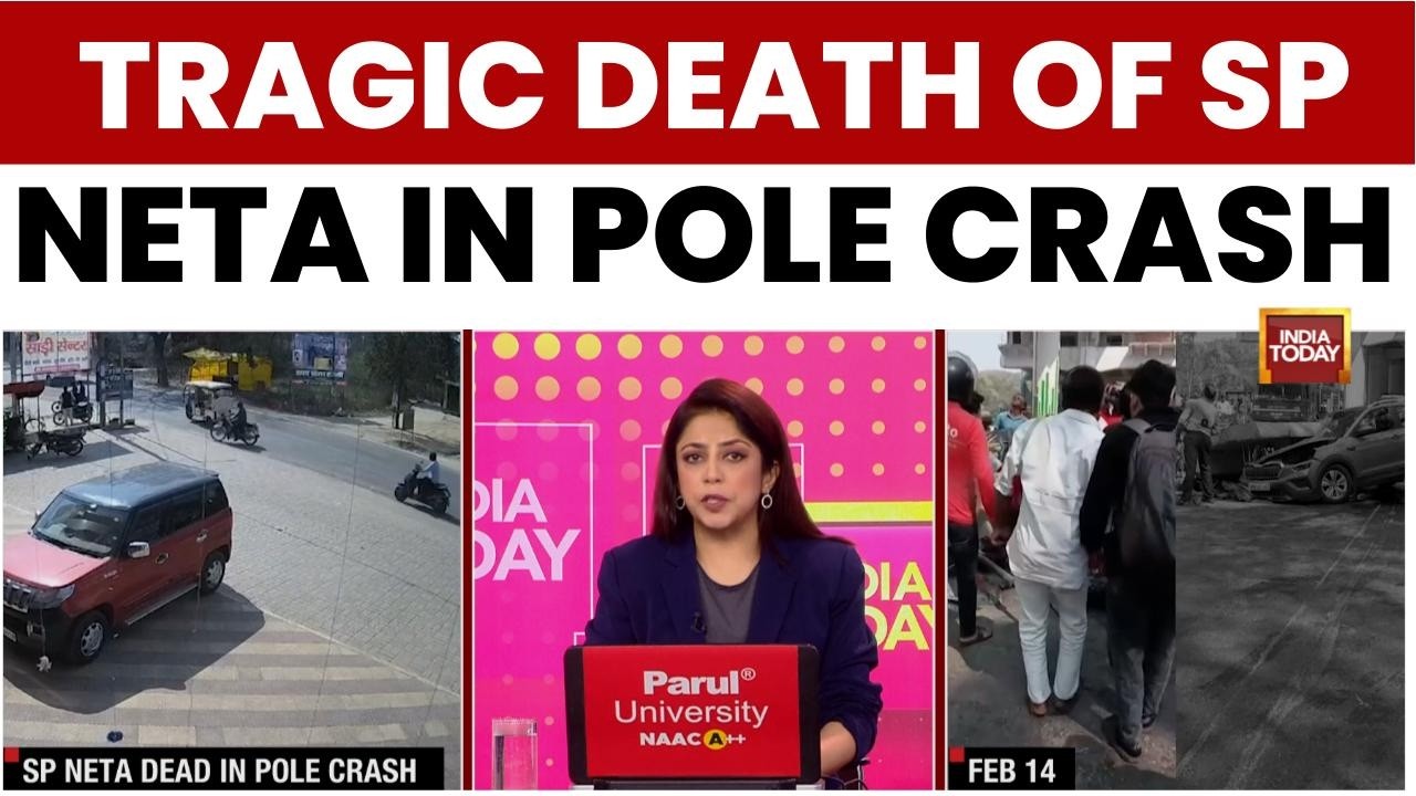 Samajwadi Party Leader Killed as High-Mast Light Pole Collapses on Car in UP's Pratapgarh