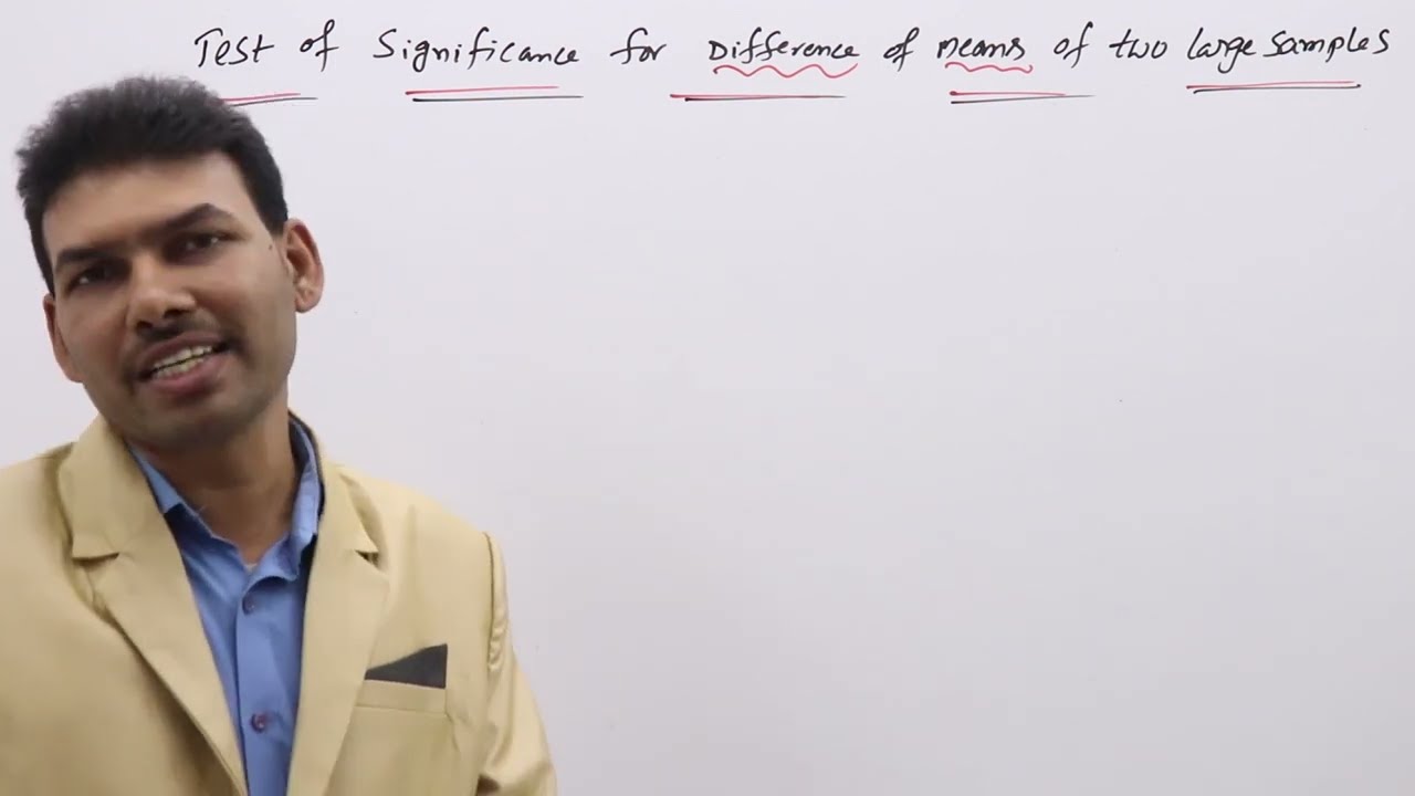 Difference of Means@MATHS BY SRAVAN VATAMBEDU