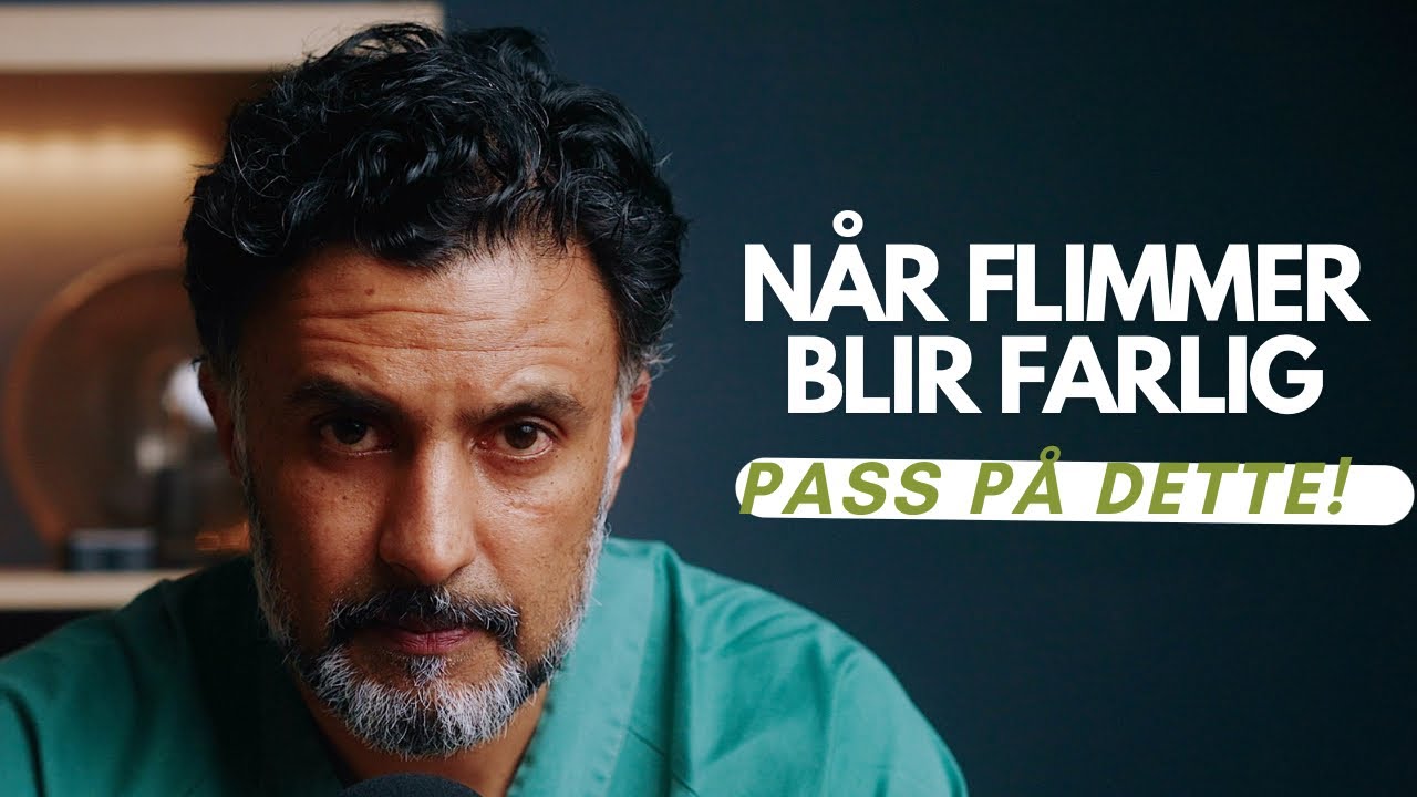 Når blir hjerteflimmer farlig? Pass på dette!