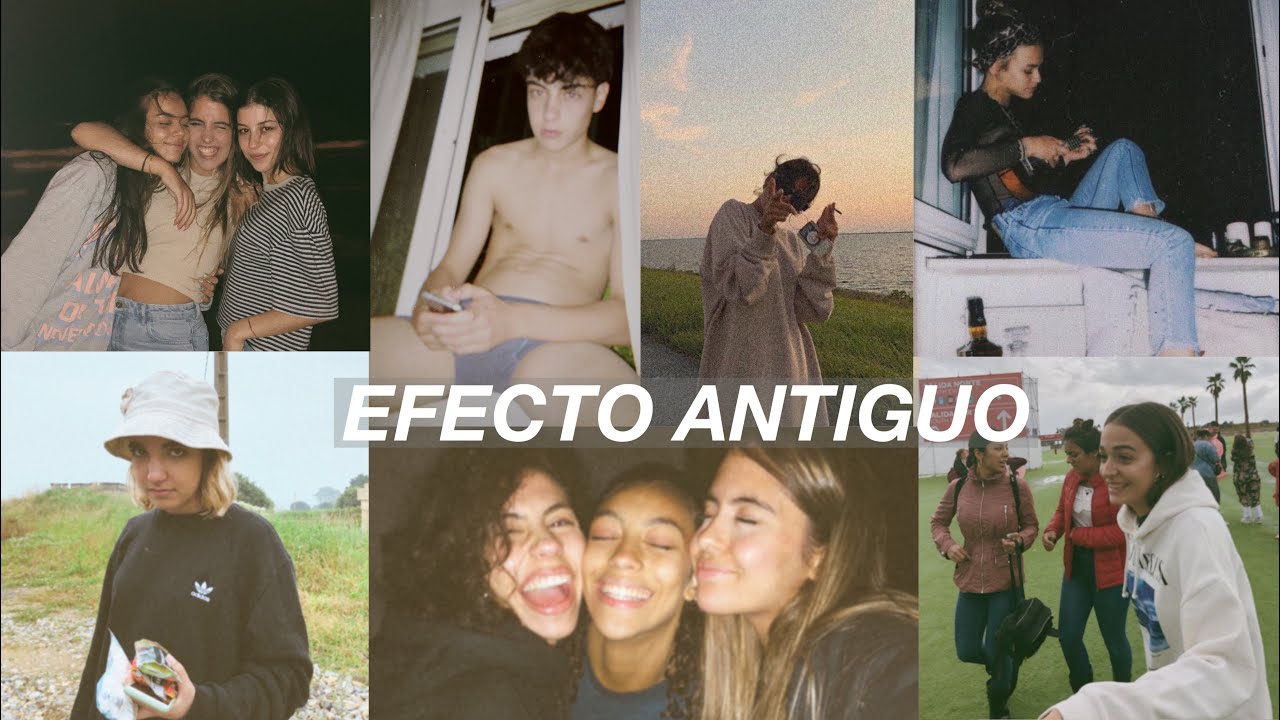 cómo EDITO mis fotos EFECTO ANTIGUO // MaybeYes.