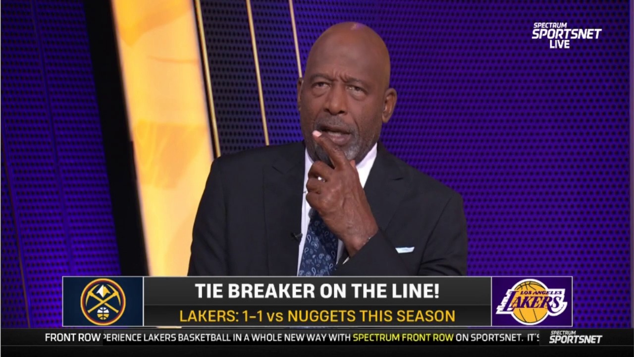James Worthy has the latest on the Lakers vs Nuggets starting lineup tonight: LeBron, Luka & Reaves