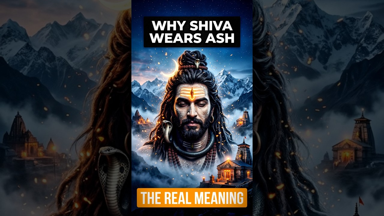 Why Lord Shiva Wears Sacred Ash