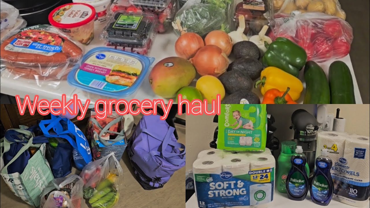 Weekly grocery haul - Local market + Walmart 