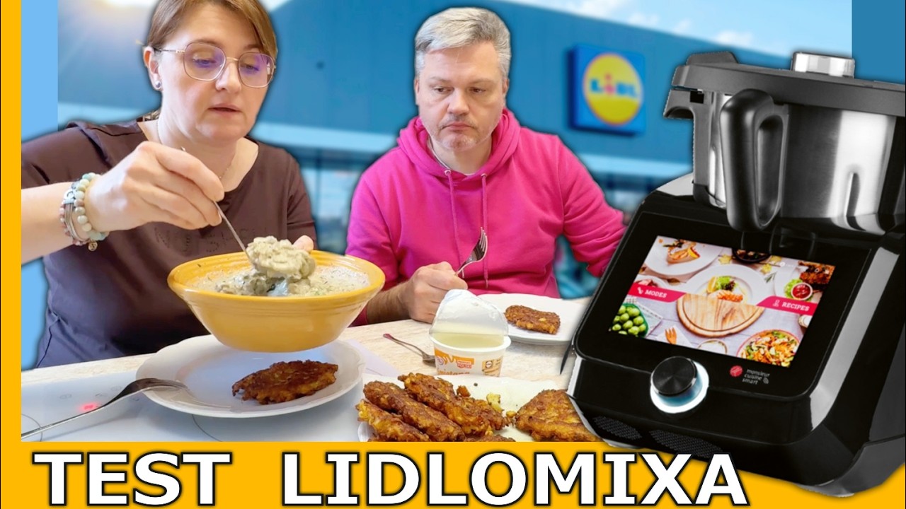 TEST LIDLOMIXA! Robimy pierwszy obiad z termorobota z Lidla!  | #7 TESTUJEMY