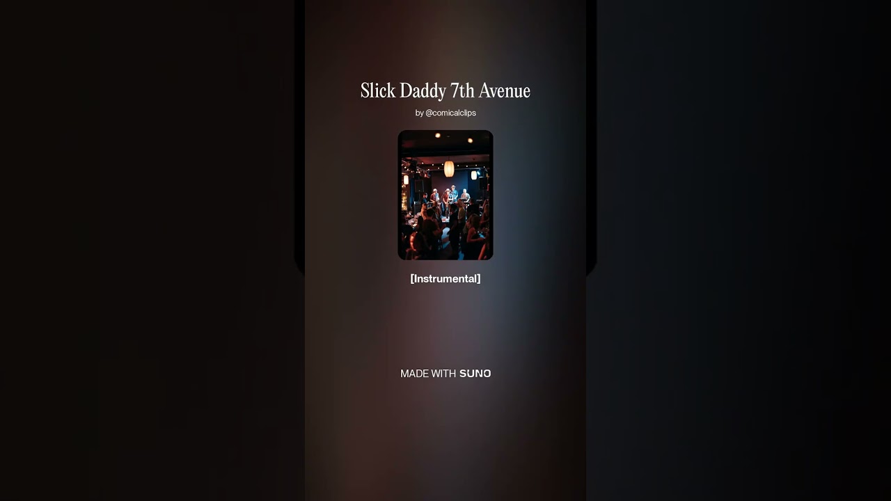 Slick Daddy 7th Avenue — Sounds, Songs & Frequencies | Official Audio / Suno Exclusive #music