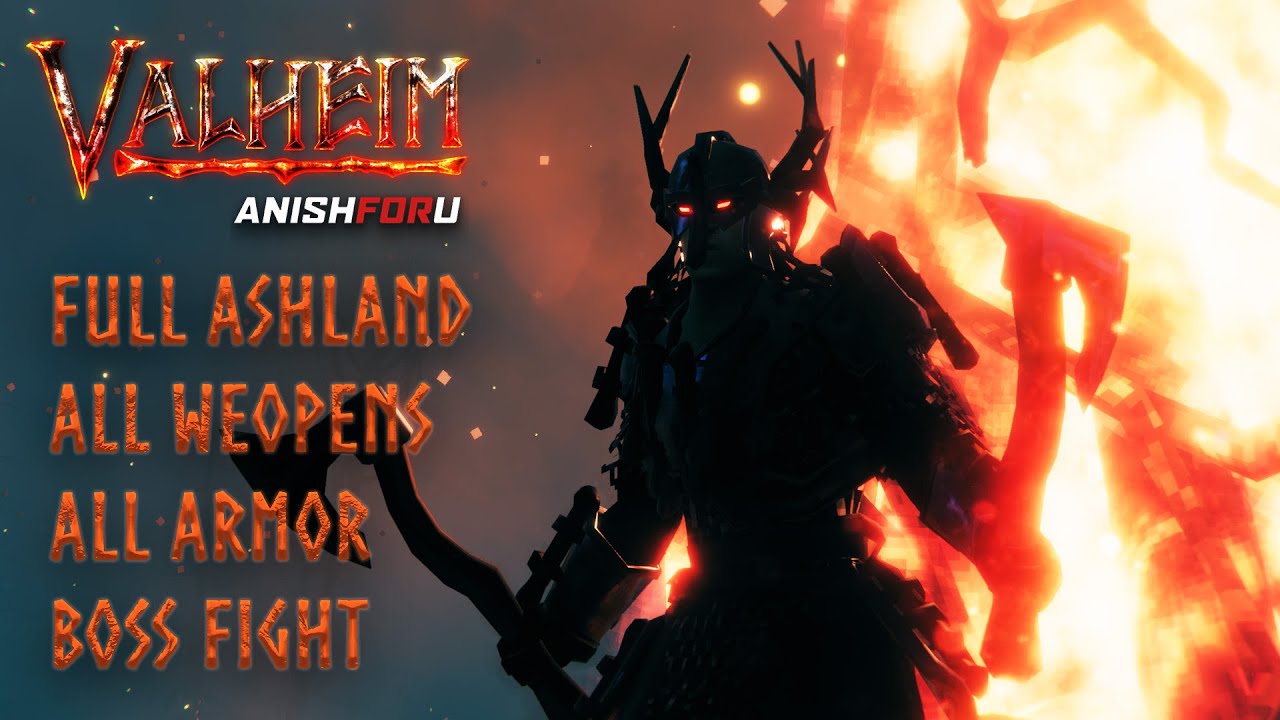 Valheim Ashland Full Tour and Boss Fight