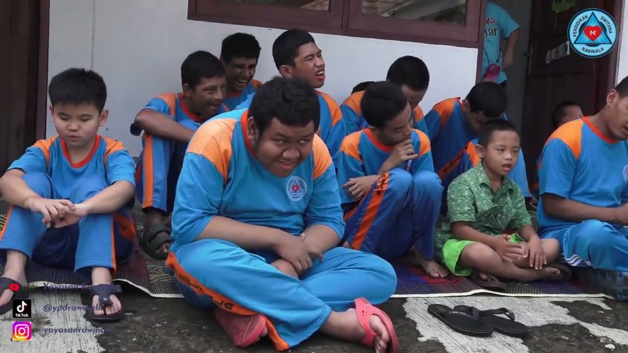 Perlombaan menyambut HUT Ke-80 RI di  SLB-G Rawinala