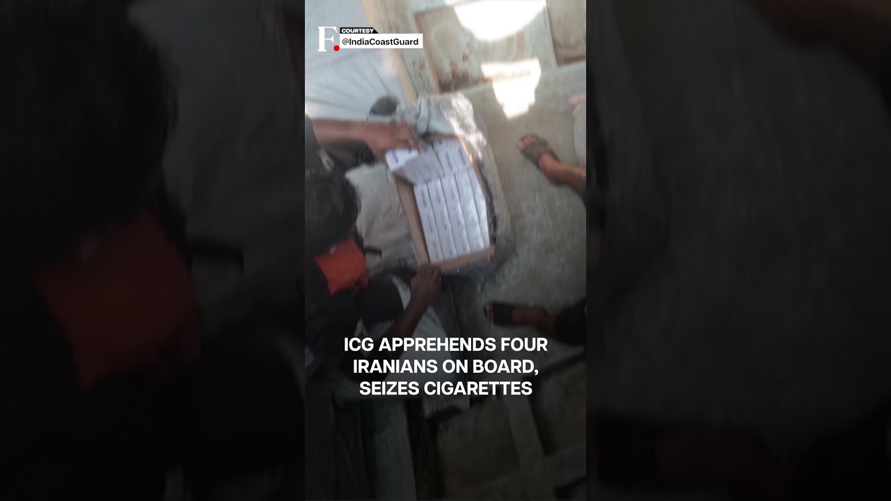 Indian Coast Guard Intercepts Suspicious Vessel in the Arabian Sea, Four Iranians Nabbed | Firstpost