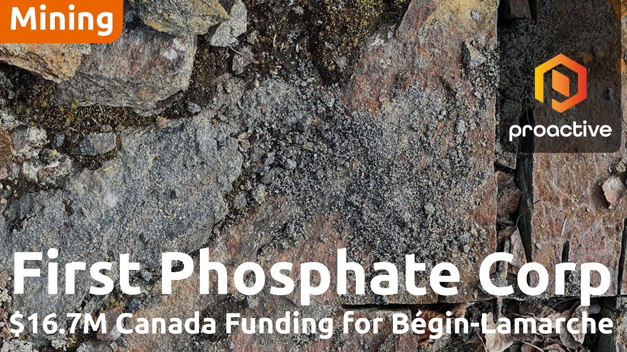 First Phosphate CEO on $16.7M in federal funding for Bégin-Lamarche phosphate project
