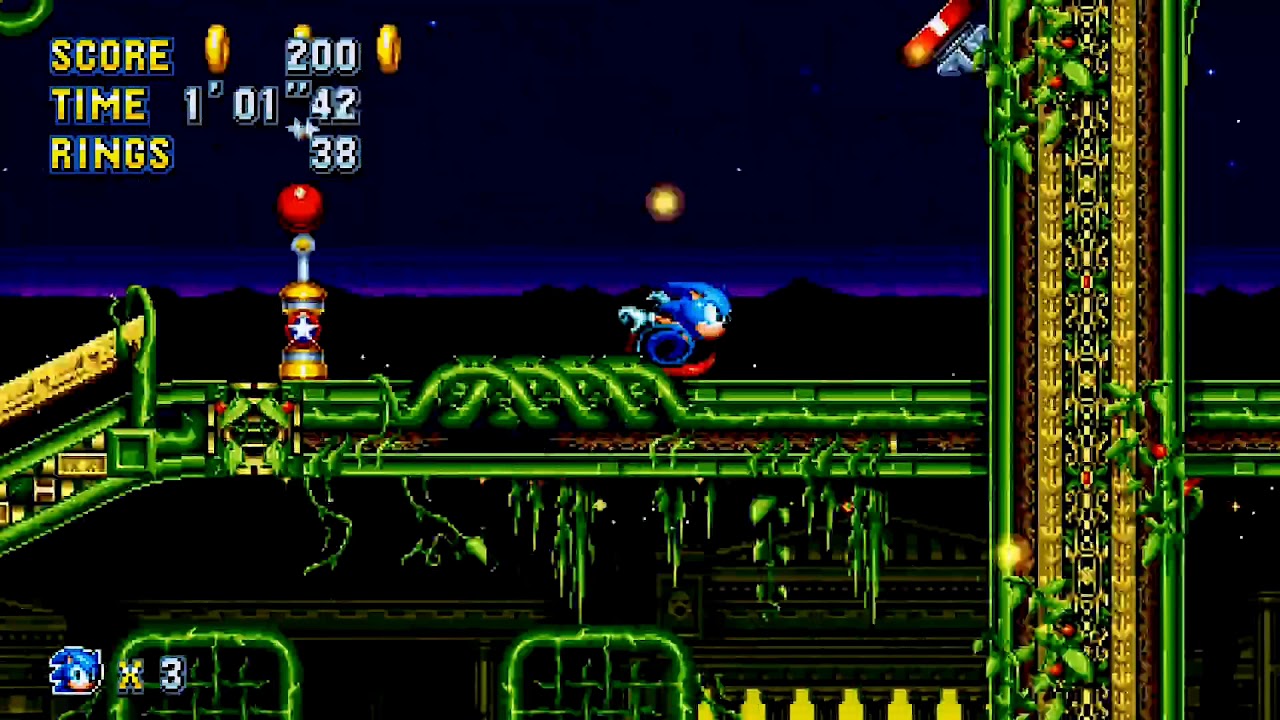 Sonic Mania~Stardust Speedway Zone (Nightcore)
