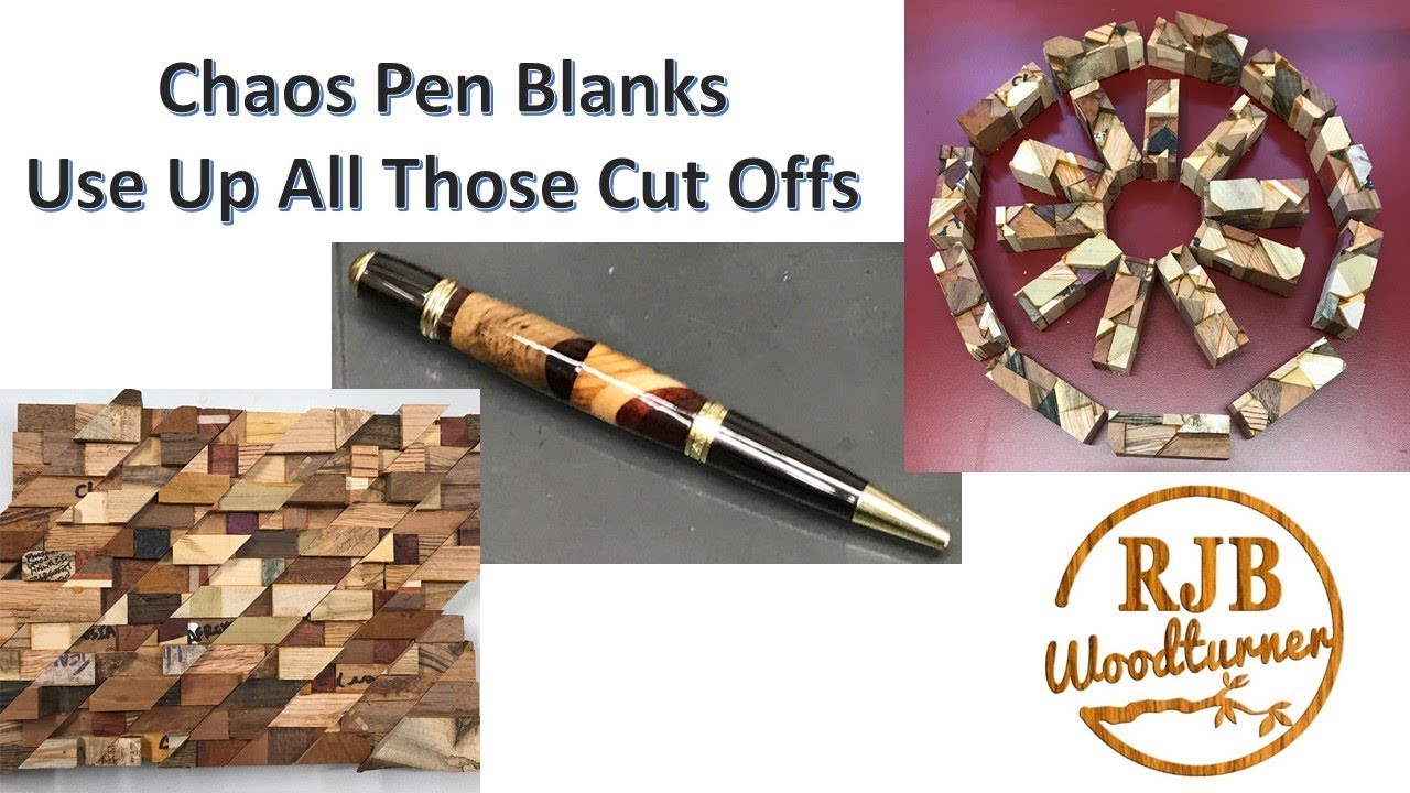 Chaos Pen Blanks - Use Up All Those Cut Offs