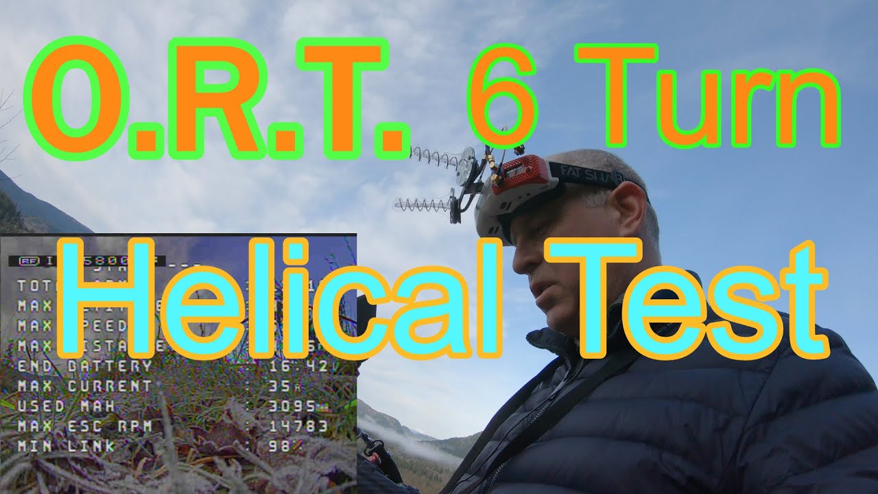 ORT 6 turn Helical Antenna Test