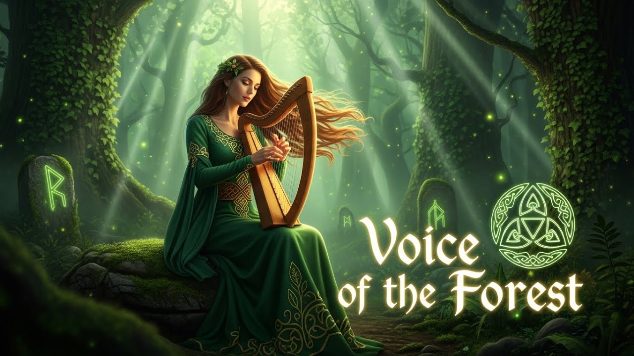 🌿 Voice of the Forest | Celtic Woman Singing in 432Hz
