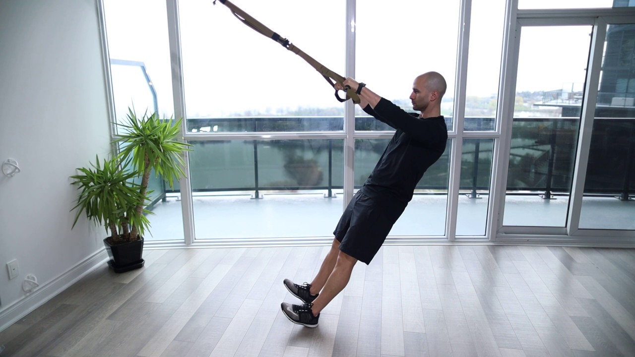 TRX Straight Arm Lat Pulldown